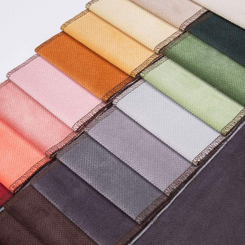 Tissu à poils coupés